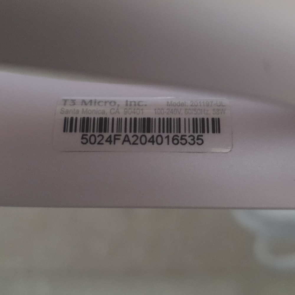 T3 SinglePass Smooth X Professional Flat Iron with Extra-Long Plates - Picture 5 of 5